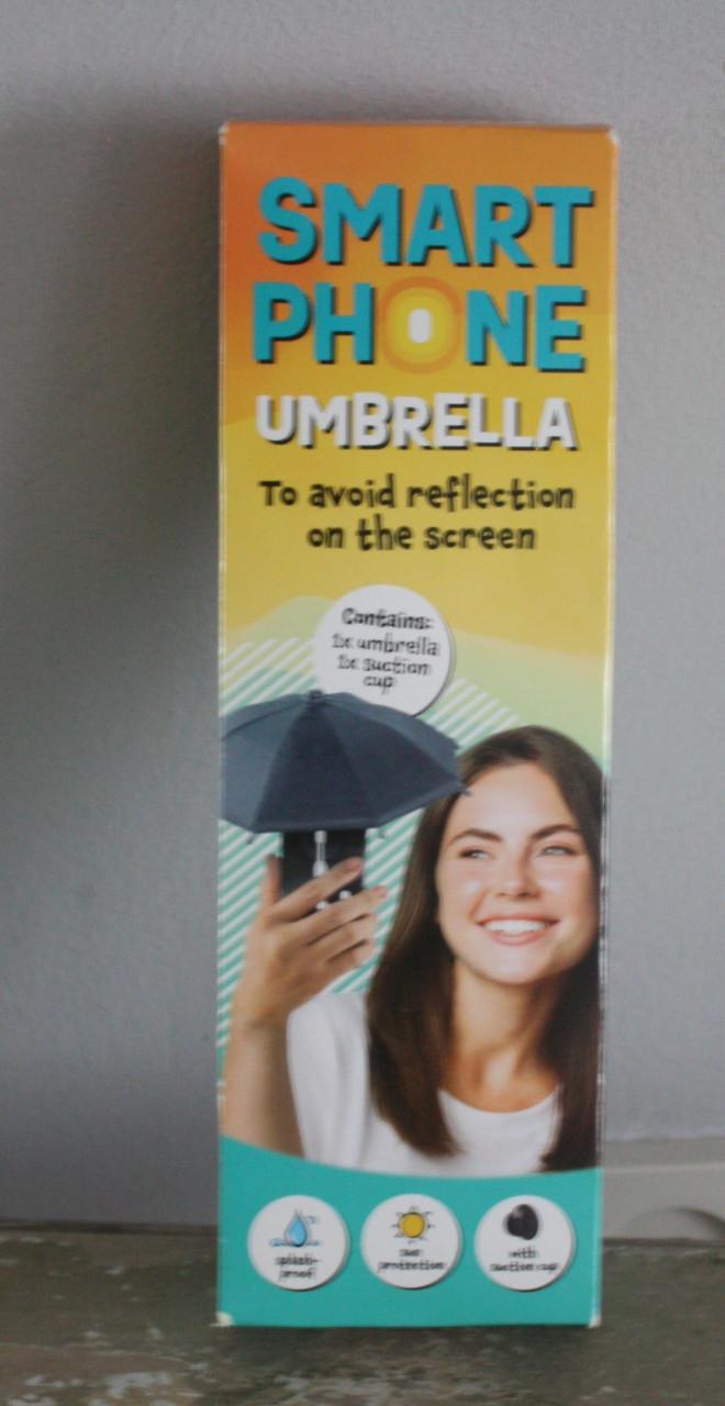 Nieuw in verpakking smart phone umbrella