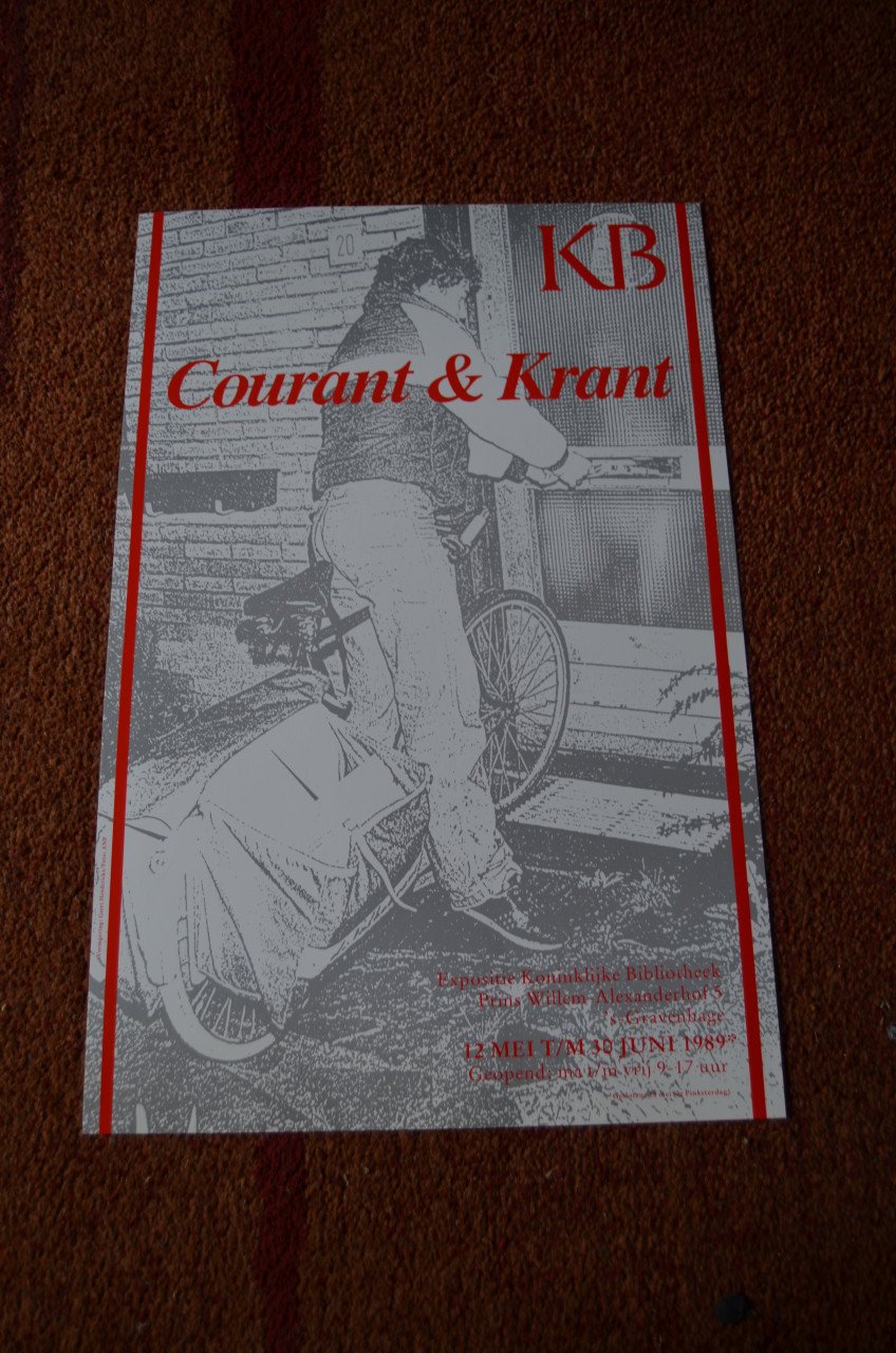 Posters museumtentoonstellingen Kon. Bibliotheek