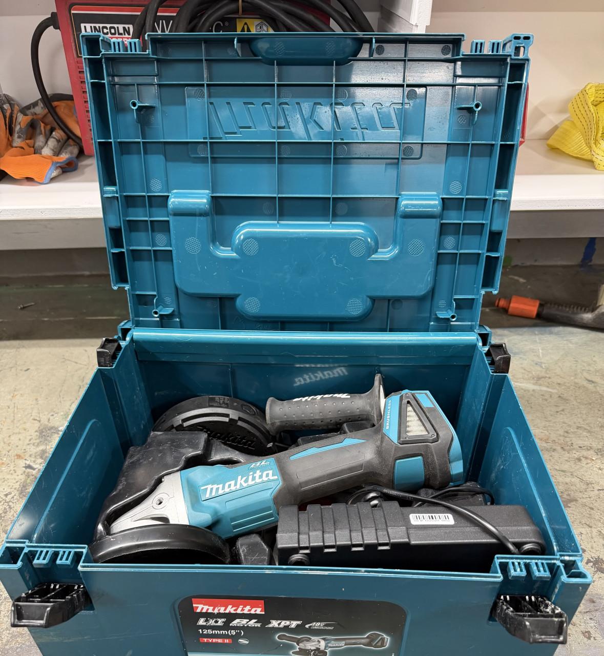 Makita slijptol Op accu