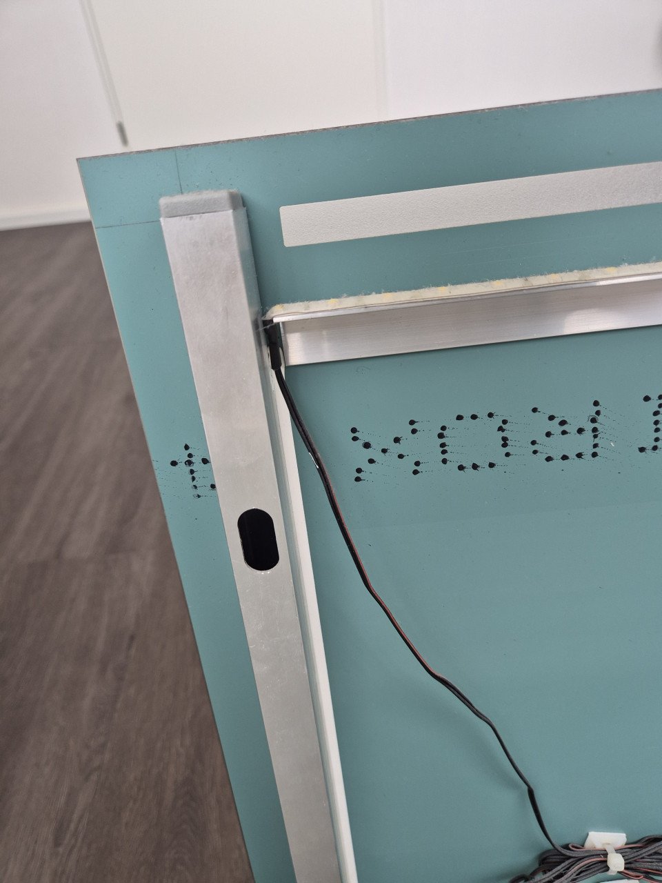 Badkamerspiegel met verlichting en verwarming
