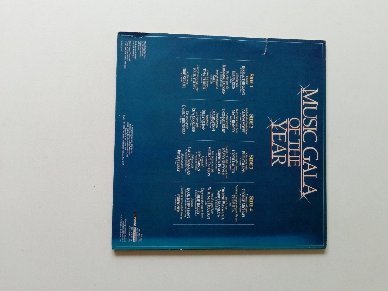 Set 4x jaren 80 vinyl lp