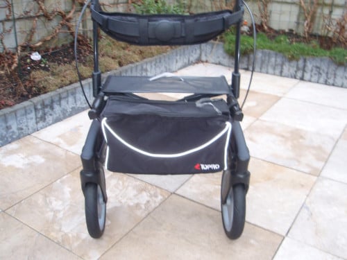 Zgan Topro Olympos opvouwbare lichtgewicht rollator met grote wielen