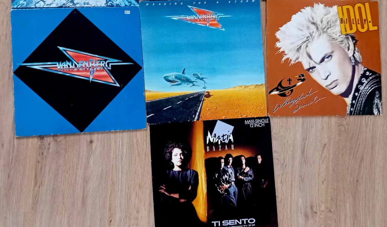 Hard rock, Heavy metal, rock enz Lp's