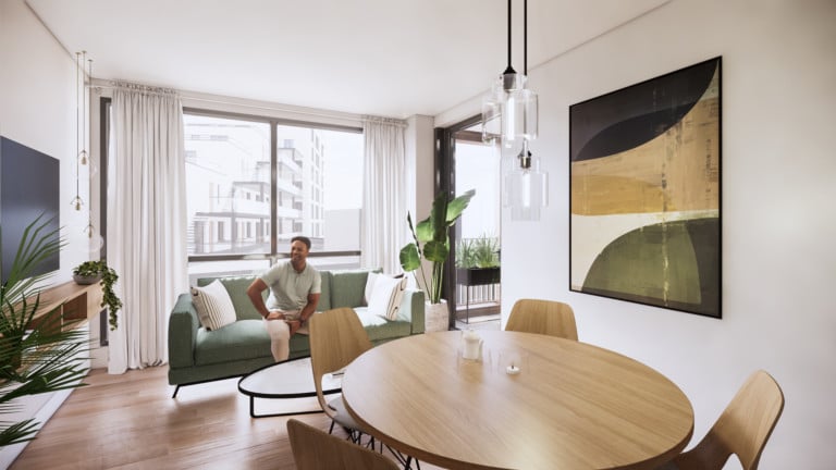 Te huur - Modern nieuw appartement (65 m²) in hartje Terneuzen