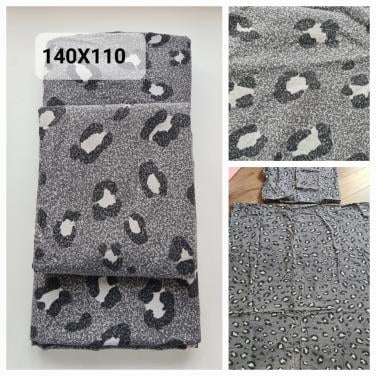 Panterprint dekbedovertrek  kinderbed/ peuterbed 140X110