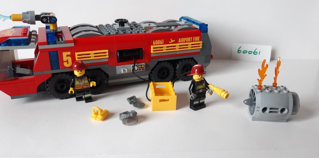 LEGO City 60061: Luchthaven Brandweerwagen