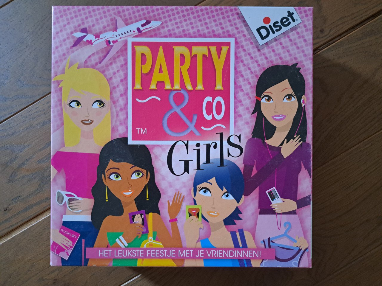 Party and go spel for girls