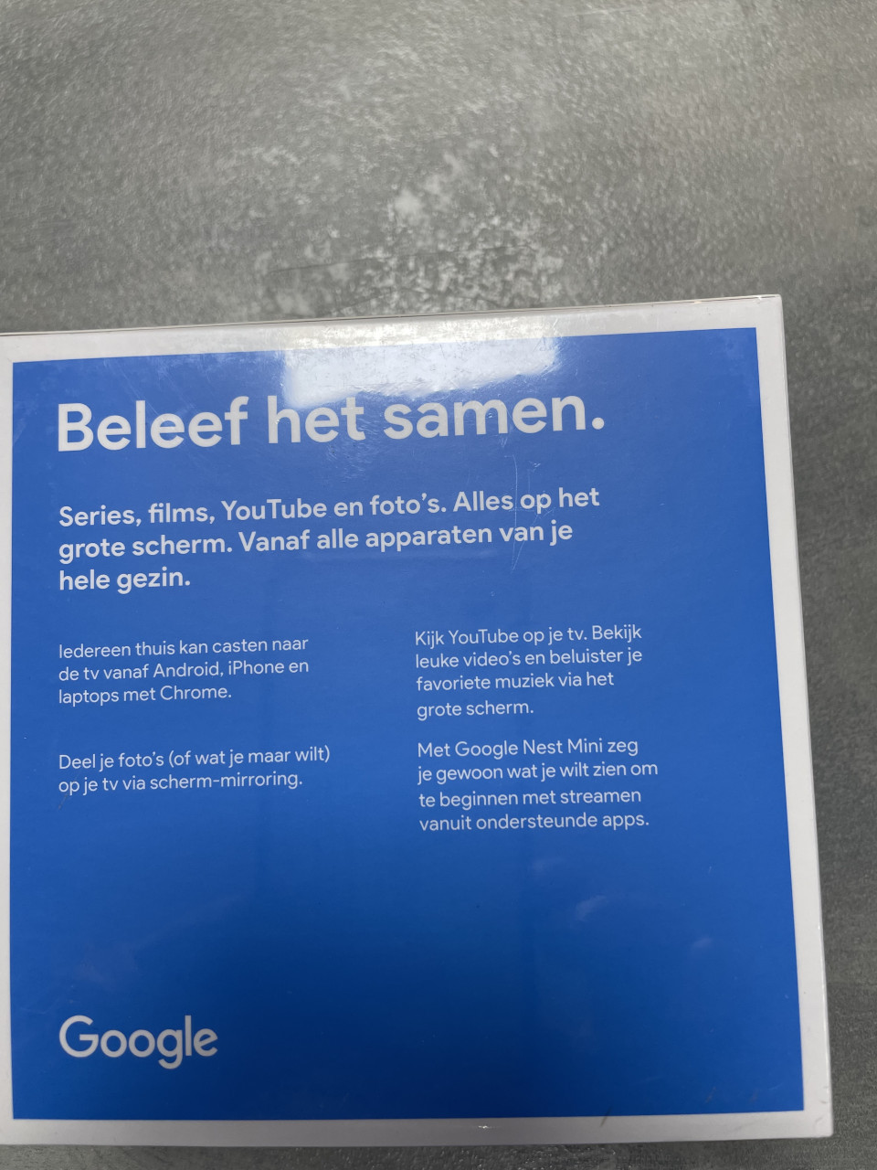 Google Chromecast nieuw in doos