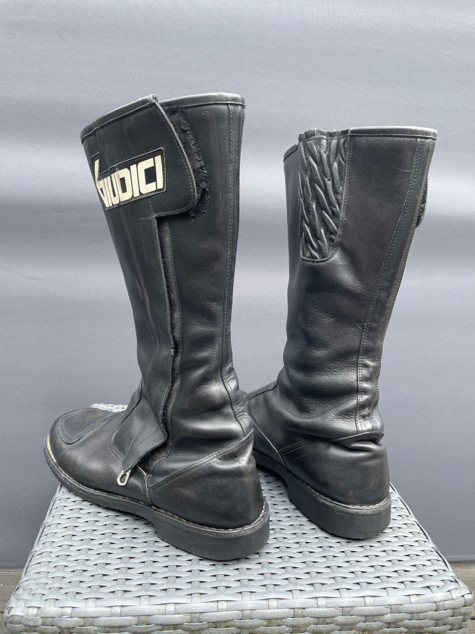 Vintage motorlaarzen maat 44