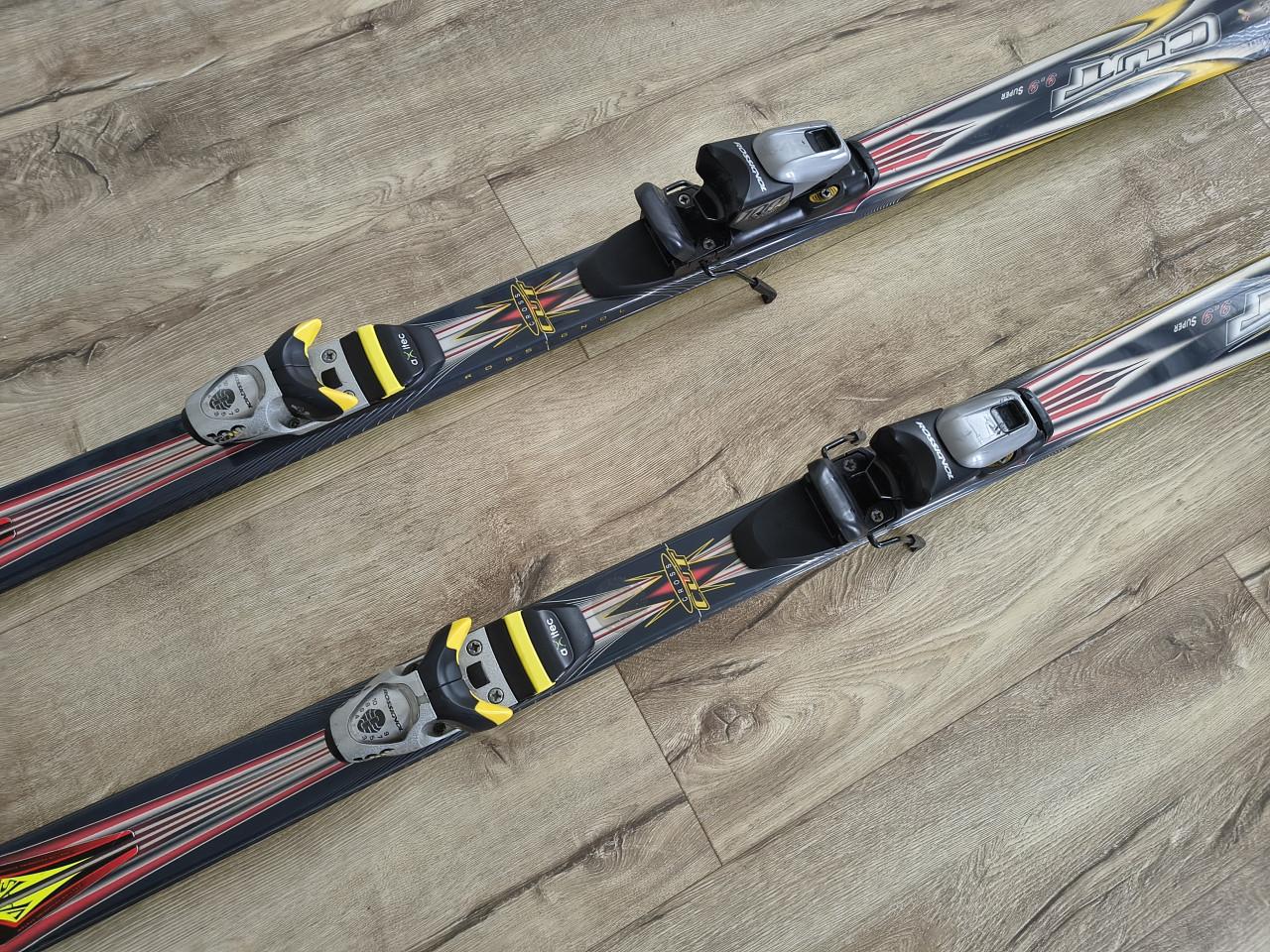 Rossignol cut 9.9 super ski's, 191. Rossignol cross cut ski.