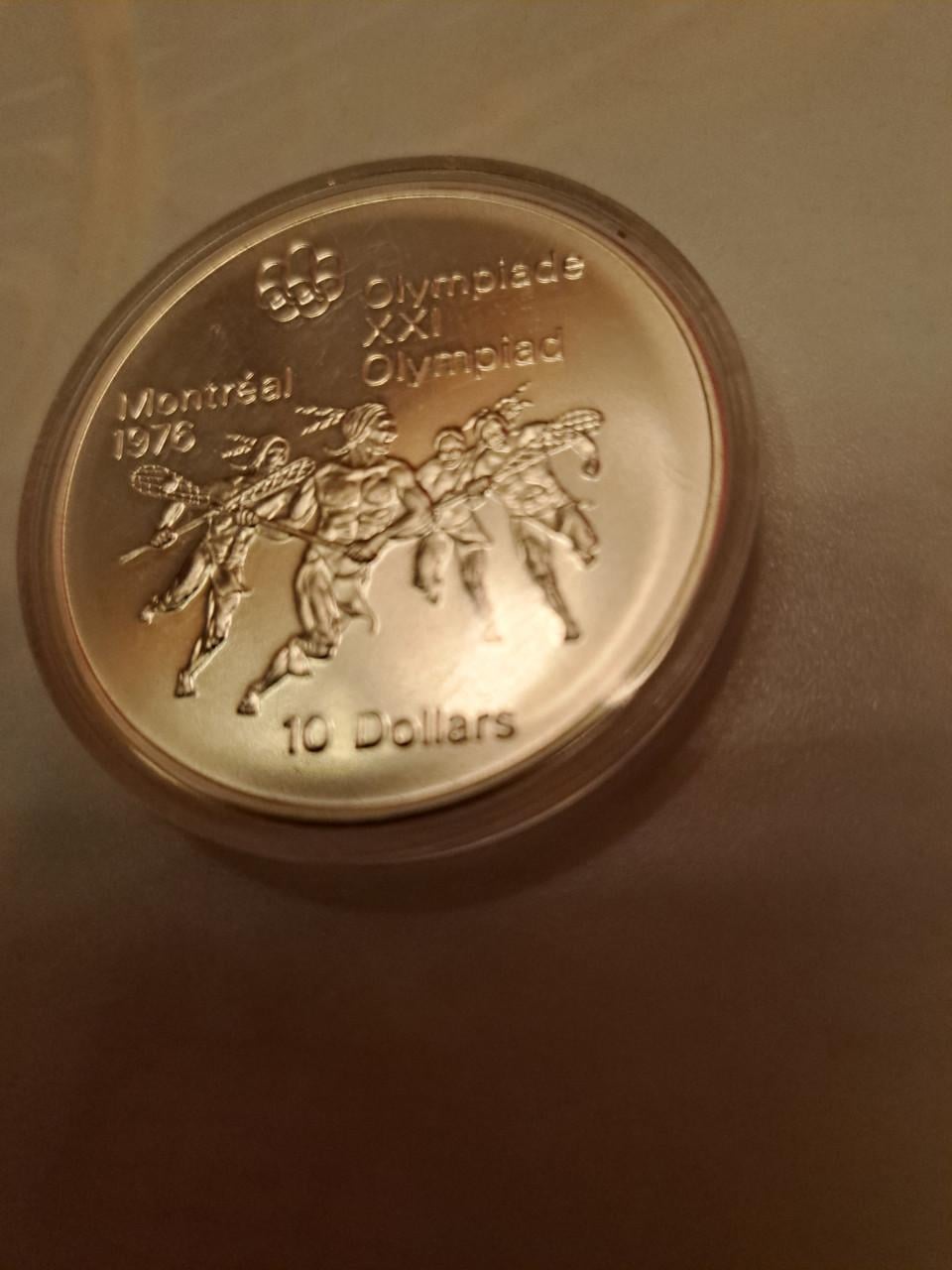 10 dollar olimpice spelen 92.5 zilver