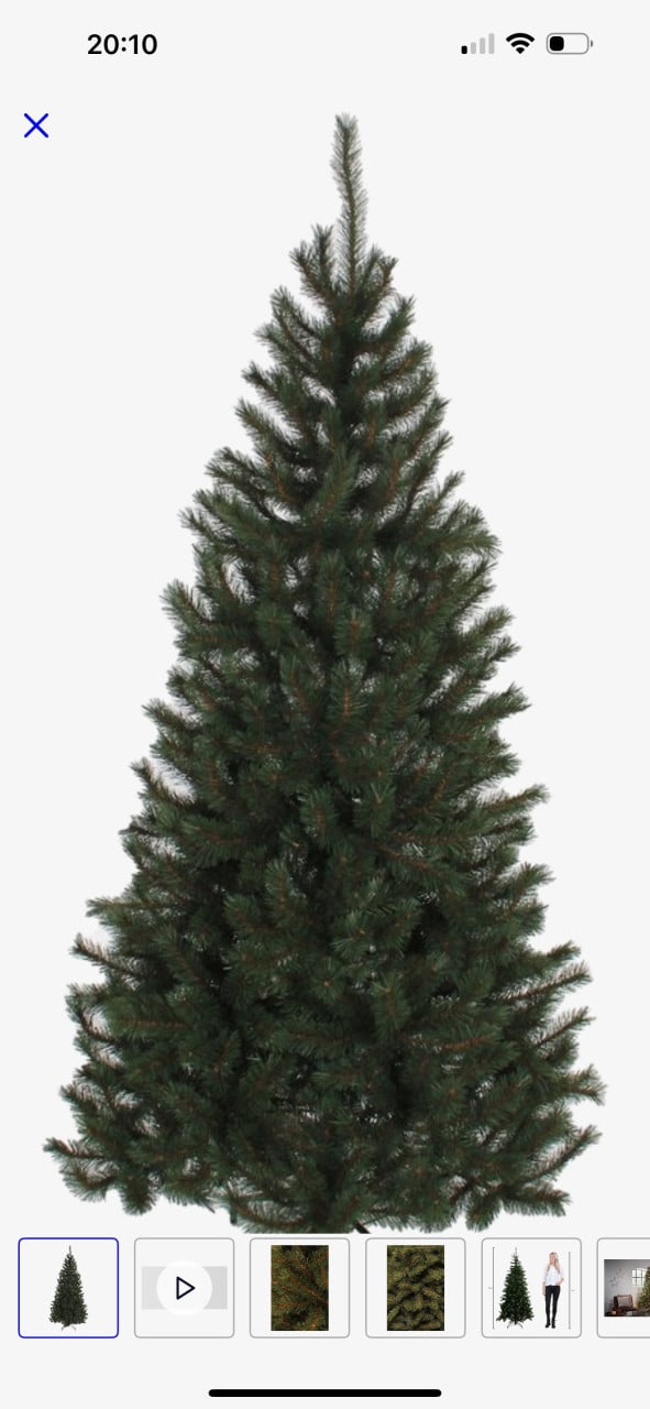 Kunst kerstboom
