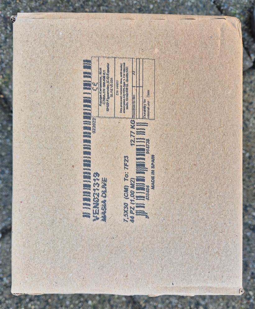 Wandtegels 7,5x 30 cm