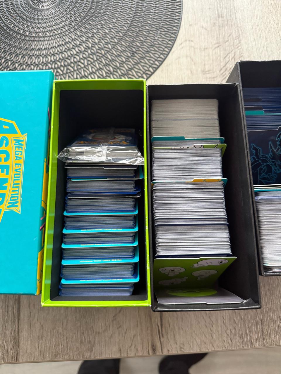 Bulk Pokémon kaarten (1000+ stuks) met zeldzame pulls
