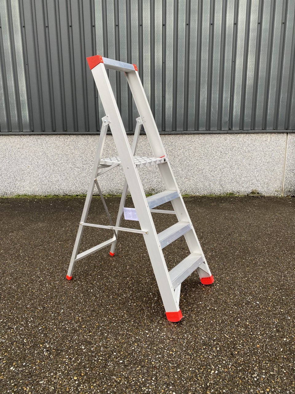 Trap 2x9 treden zwart gecoat NIEUW