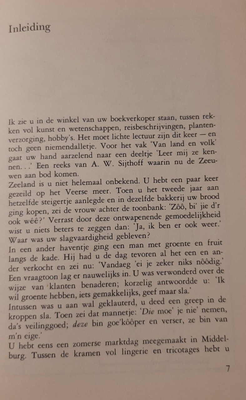 Leer mij ze kennen … de Zeeuwen, door L.W. de Bree en C. Kotvis