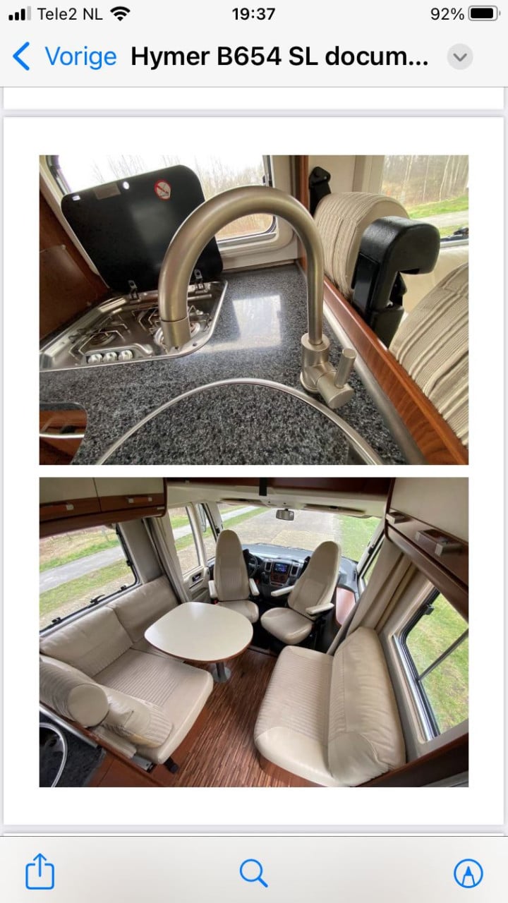 Hymer B654 SL Silver-Line Top