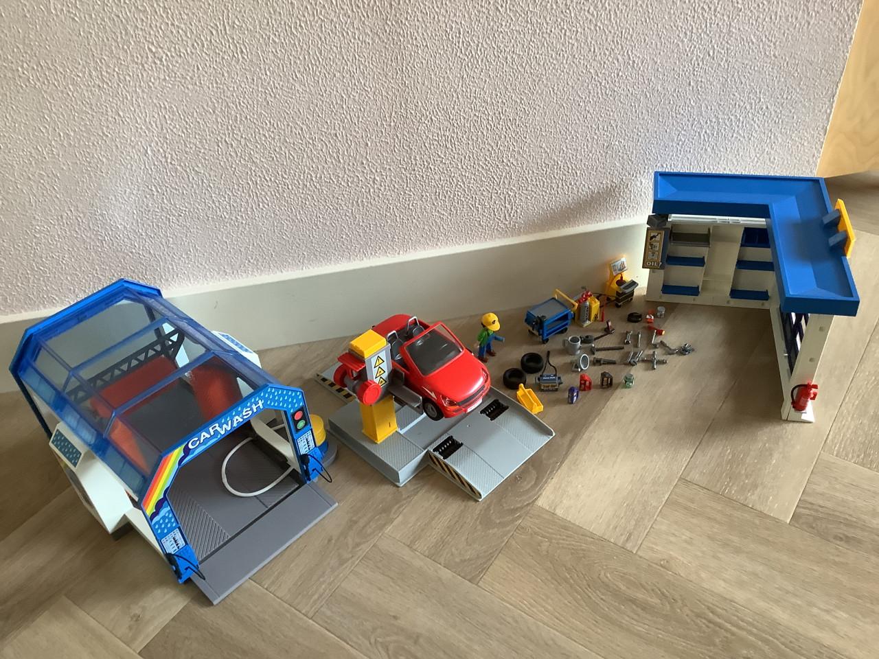 Playmobil autogarage 70202 met carwash 6571