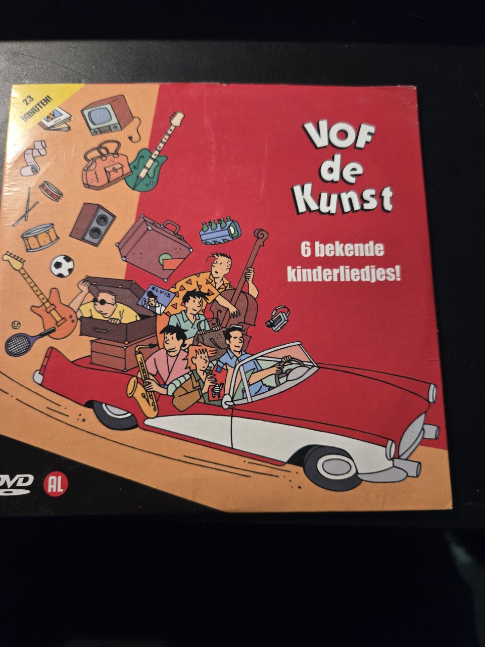 Kinder DVD's 9 stuks.