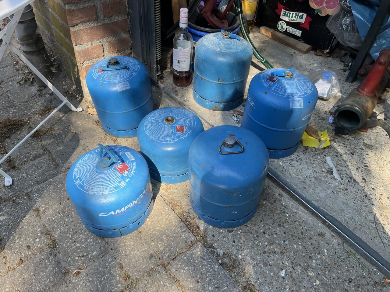 Campingaz gasfles 904 en 907 Leeg