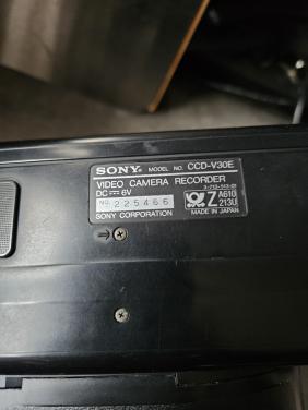 Mooie complete vintage Sony CCD-V50E videocamera Video 8