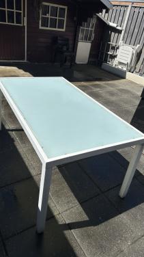 Tuintafel glas