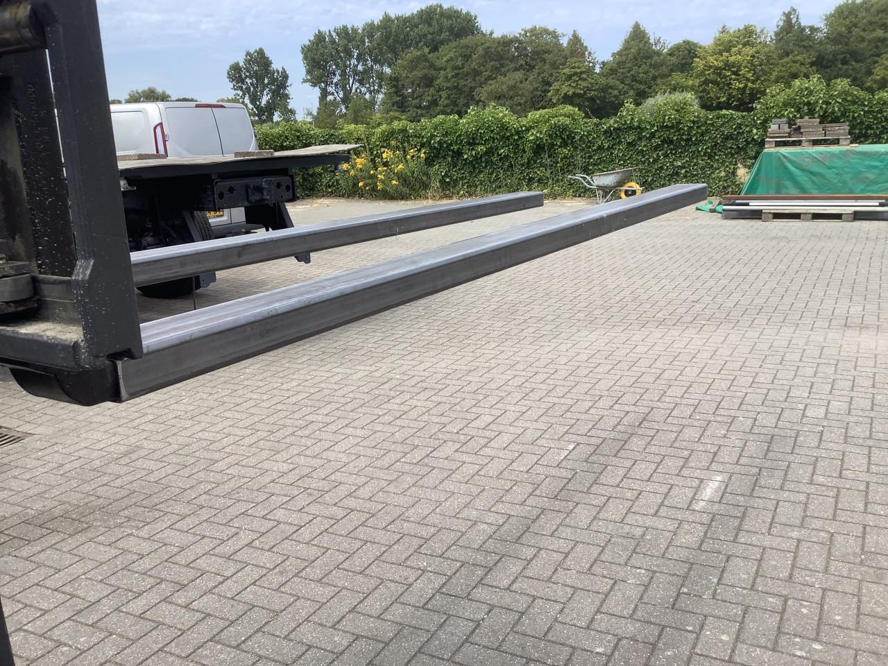 Verlenglepels heftruck stalen kokers