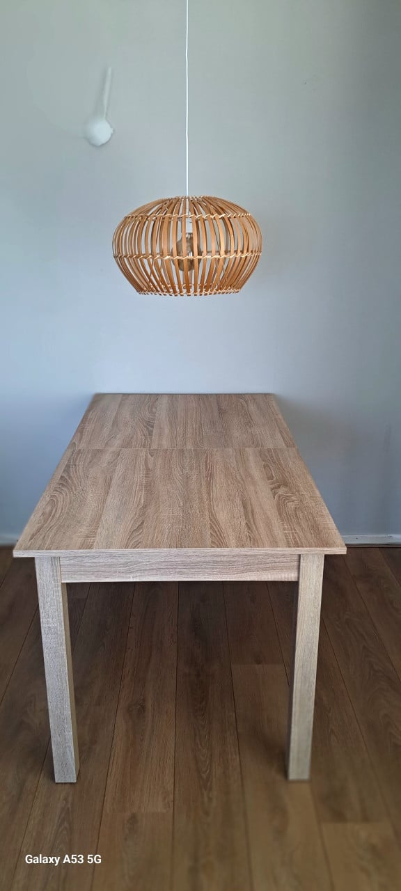 Verlengbare eetkamertafel