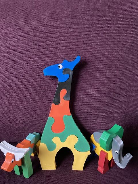 Vintage dierenpuzzels en Efteling, Disney en Shrek figuurtjes