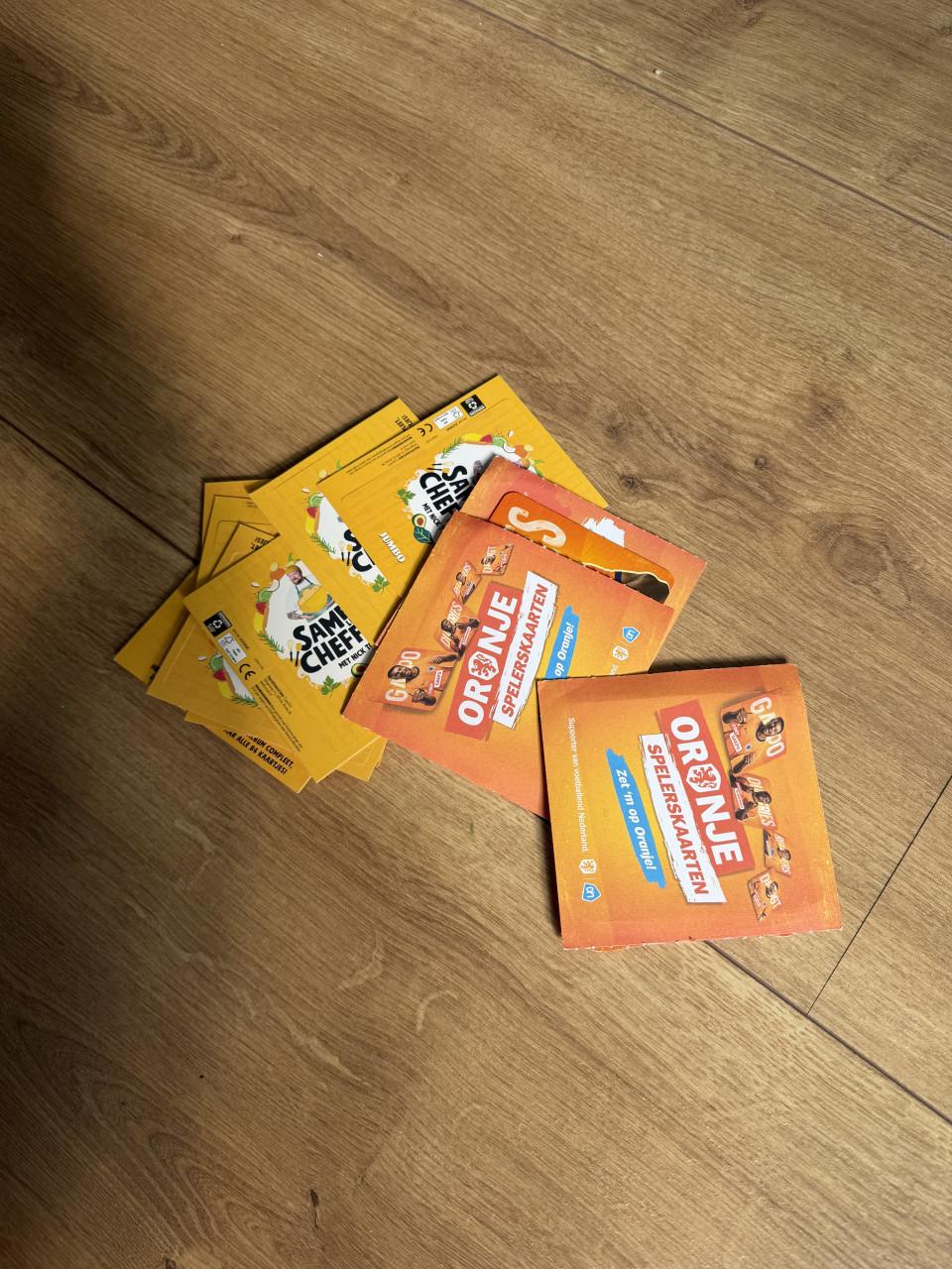 Gratis ophalen voetbal/kook kaartjes