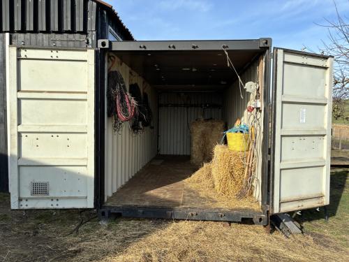 20ft container voor hooiopslag