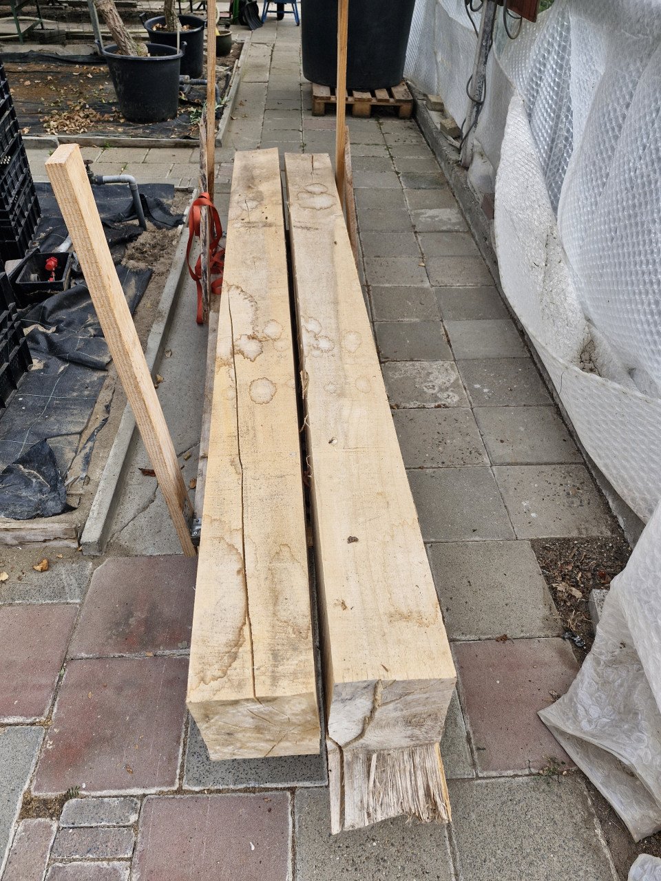 2 balken 20x25x250