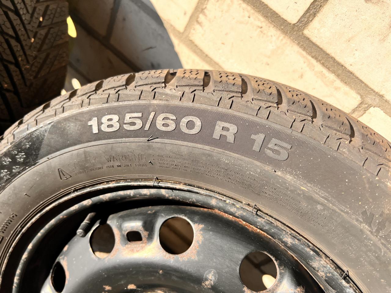 Winterbanden op velg