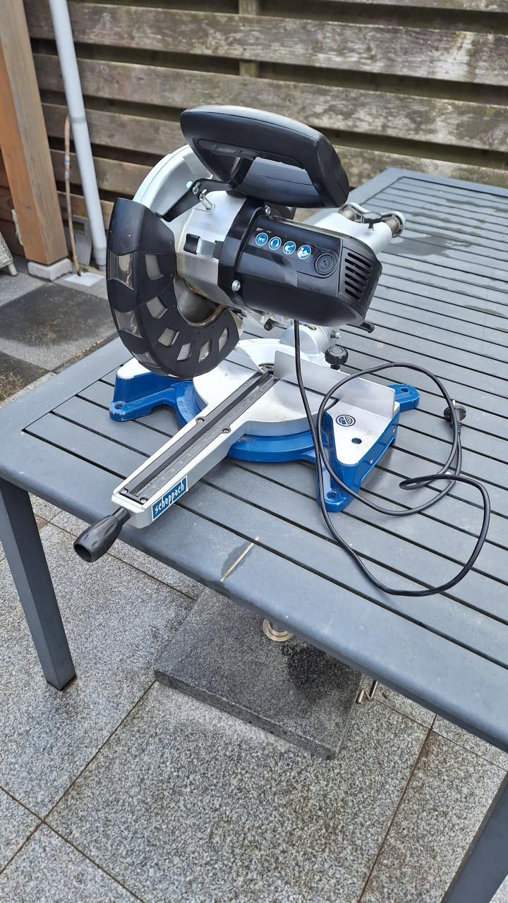 Afkort/verstek zaag scheppach