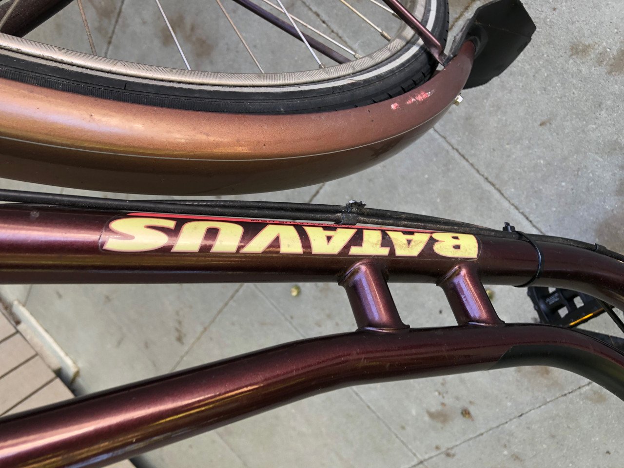 Damesfiets.