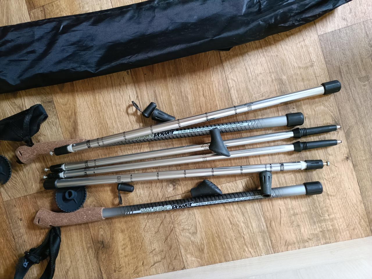 Wandelstokken 2 sets compleet