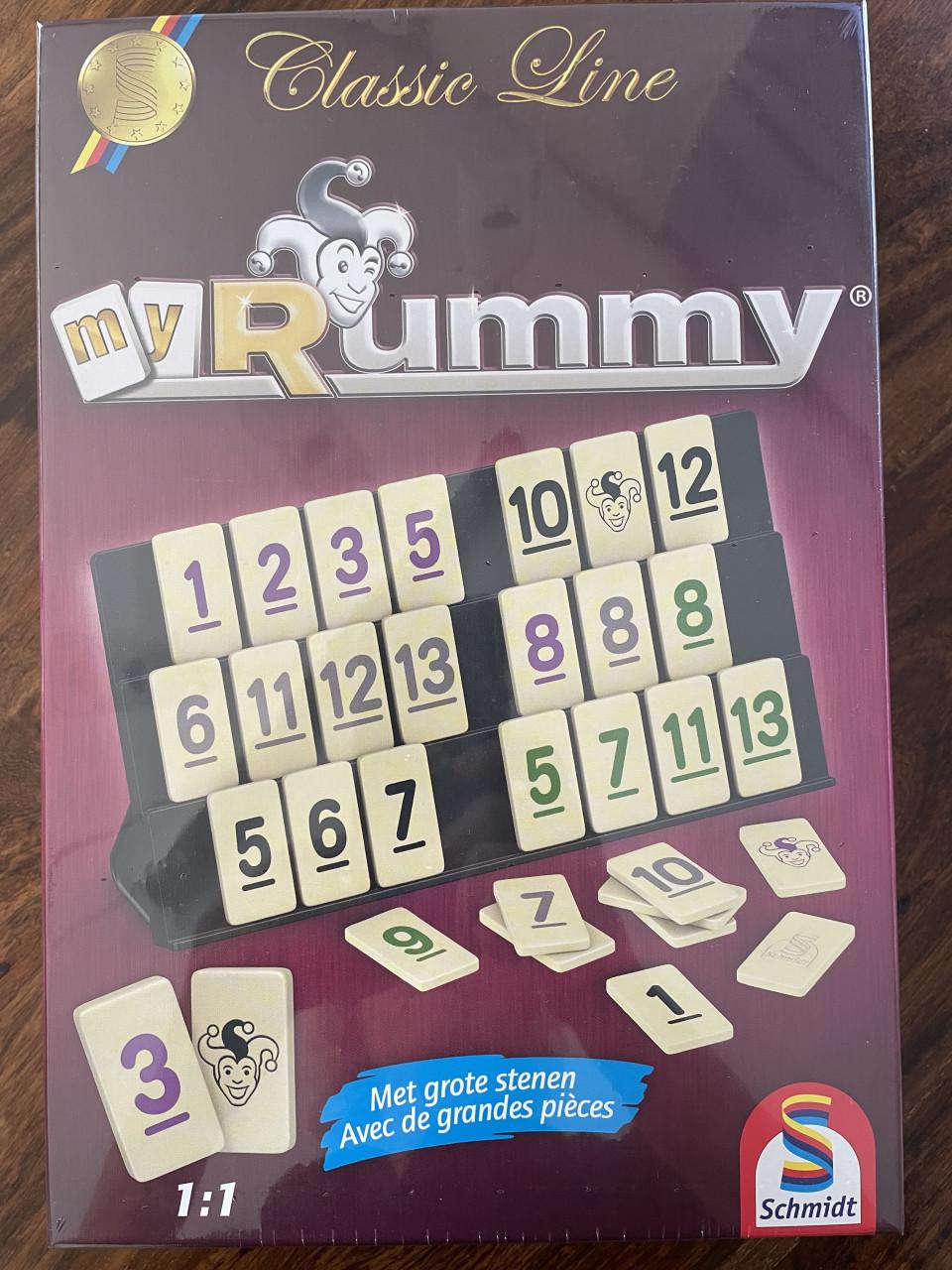 My Rummy (Rummikub) , merk Schmidt, nieuw