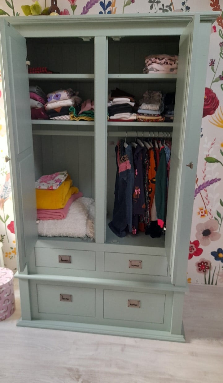 Complete babykamer, massief hout