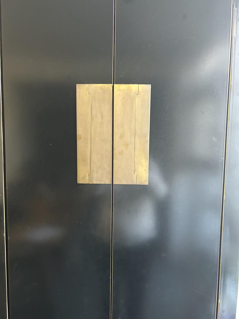 Kasten zwart Japanse stijl