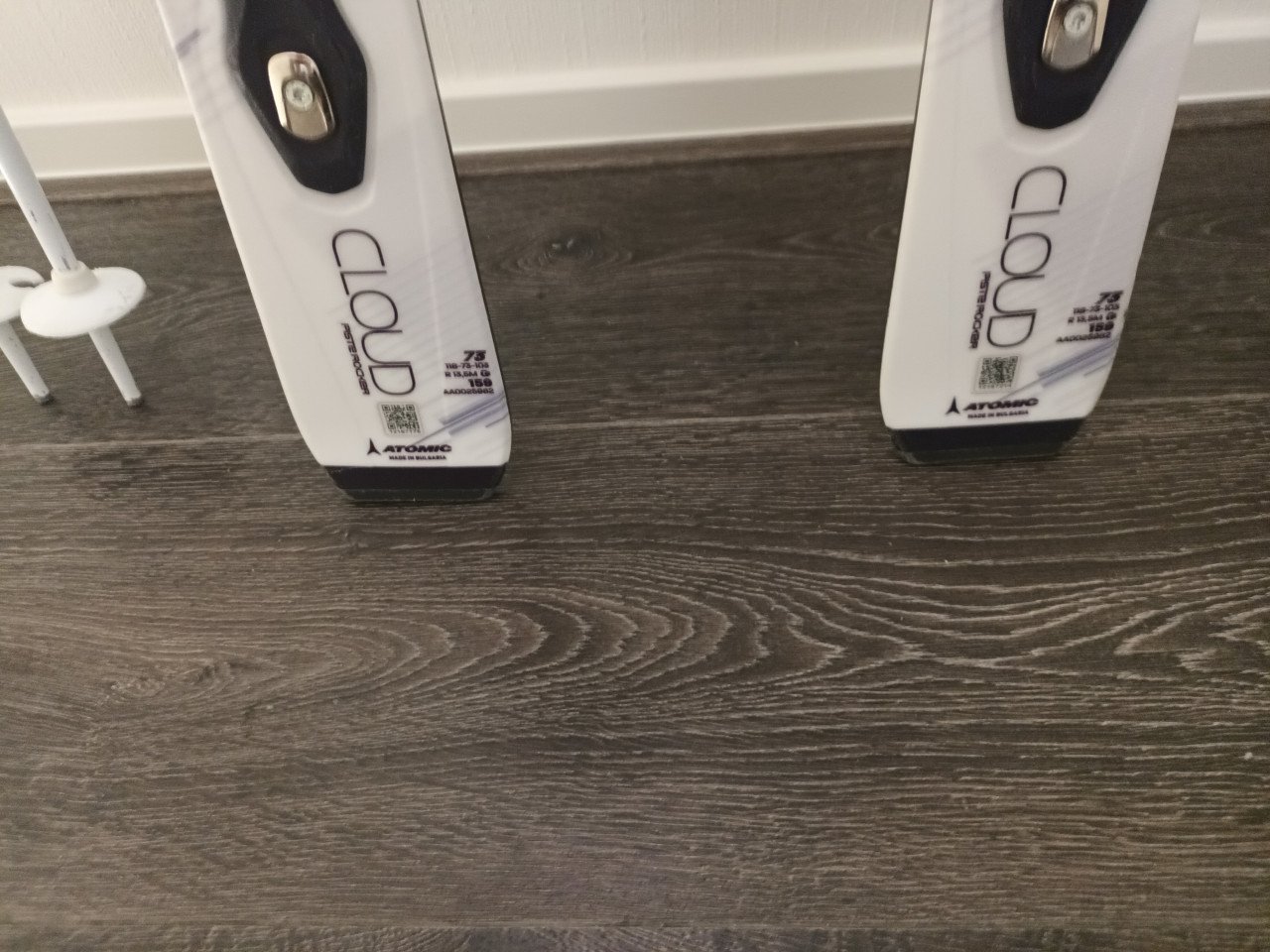 Spiksplinternieuwe ski's, slechts 3 dagen gebruikt.