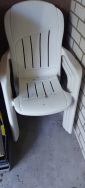 4 tuinstoelen