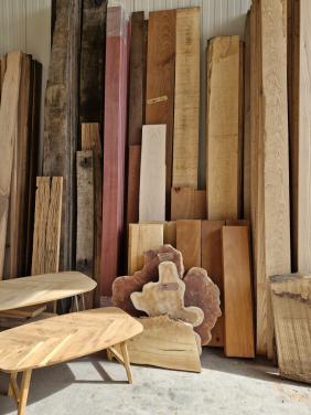 Mooi Meubelhout, decoratief hout, tafels op maat, wagondelen enz