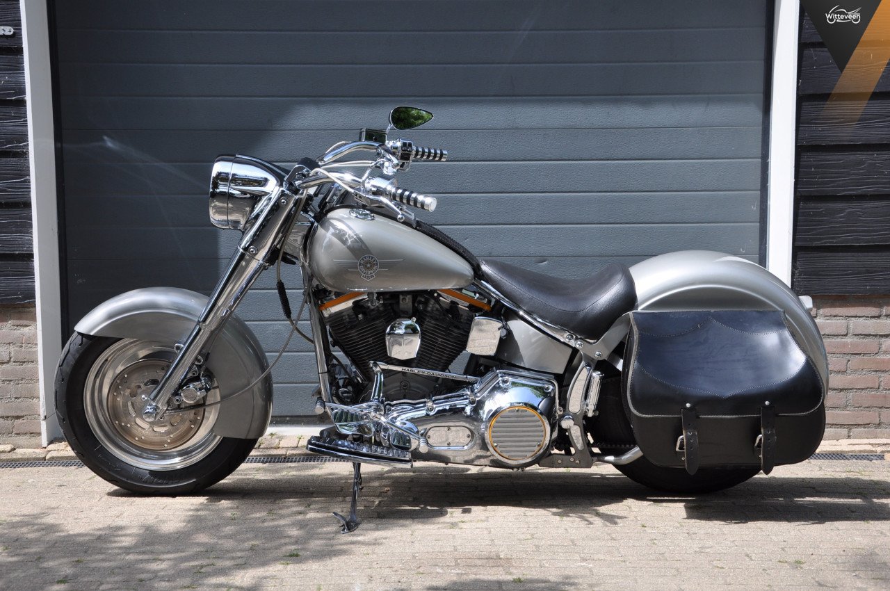 Harley-Davidson FLSTF Fatboy Grey Ghost special