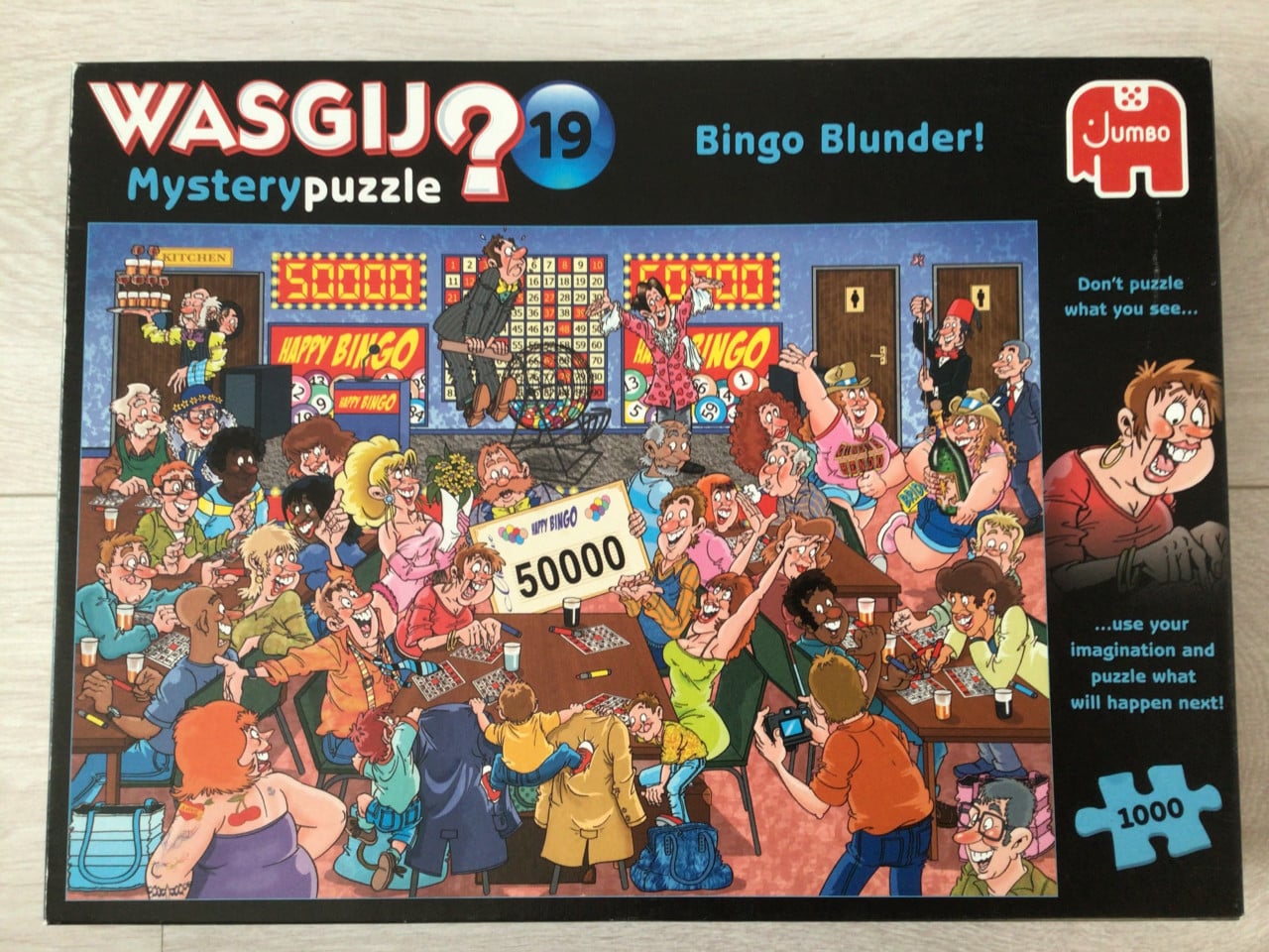Wasgij puzzel, “Bingobedrog”