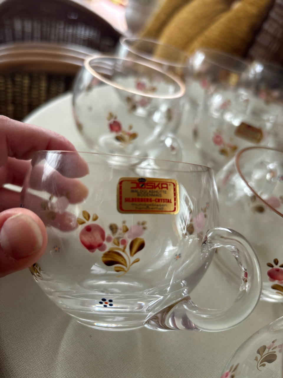 Bowl set van Joska Silberbeeg Crystal