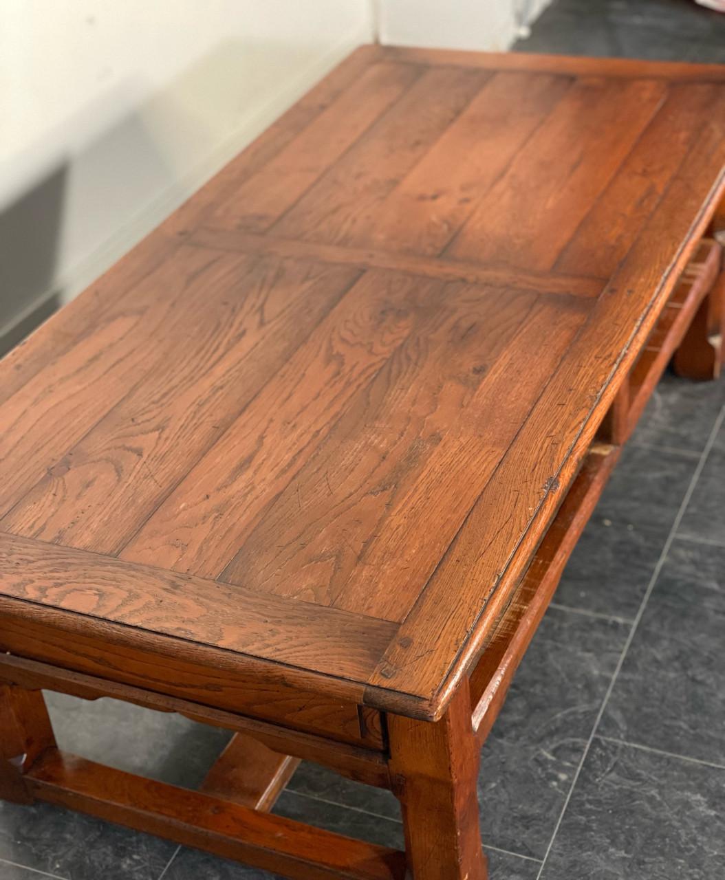 Prachtige Franse Boeren Salontafel.