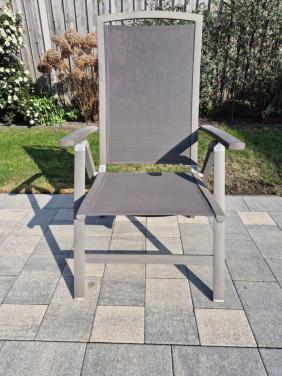 Set van 4 verstelbare tuinstoelen - Fiore