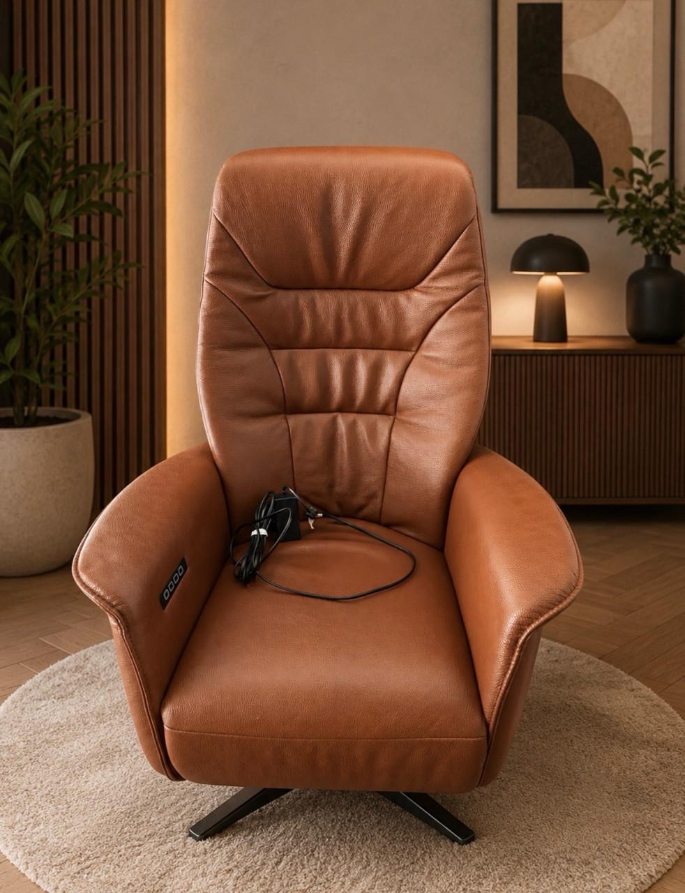 Nieuwstaat!  elektrische relaxfauteuil mt L / accu