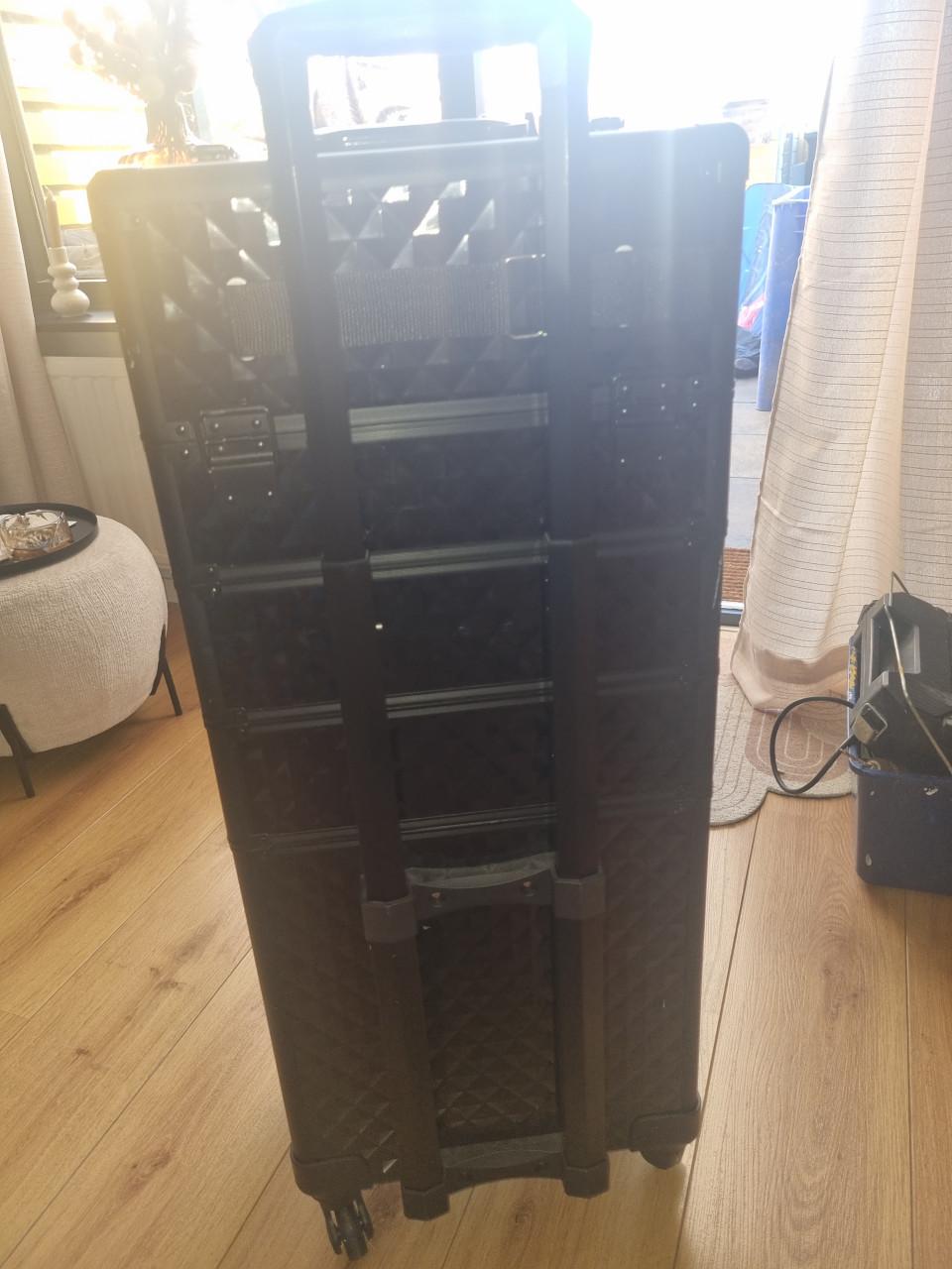 Kapperskoffer met kappersspulle