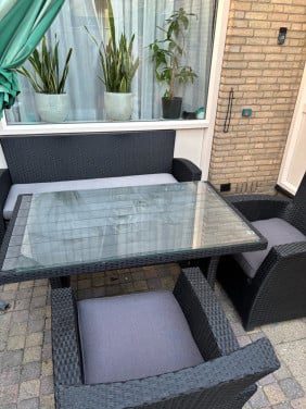 Tuinset / Loungeset 3 pers + 2 x 1 persoon